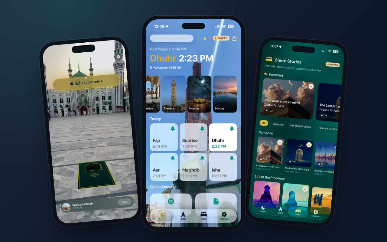 Athanify app on iPhone