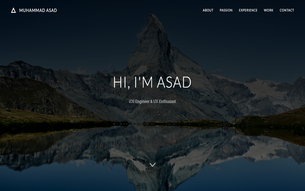 Screenshot of asadchattha.com v1